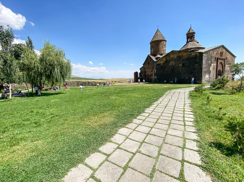 Saghmosavank Monastery, Aragatsotn Province, Armenia